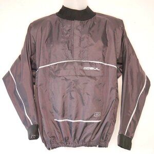 GUL Mens Black/Gray  Spray Top V- Neck Size Small